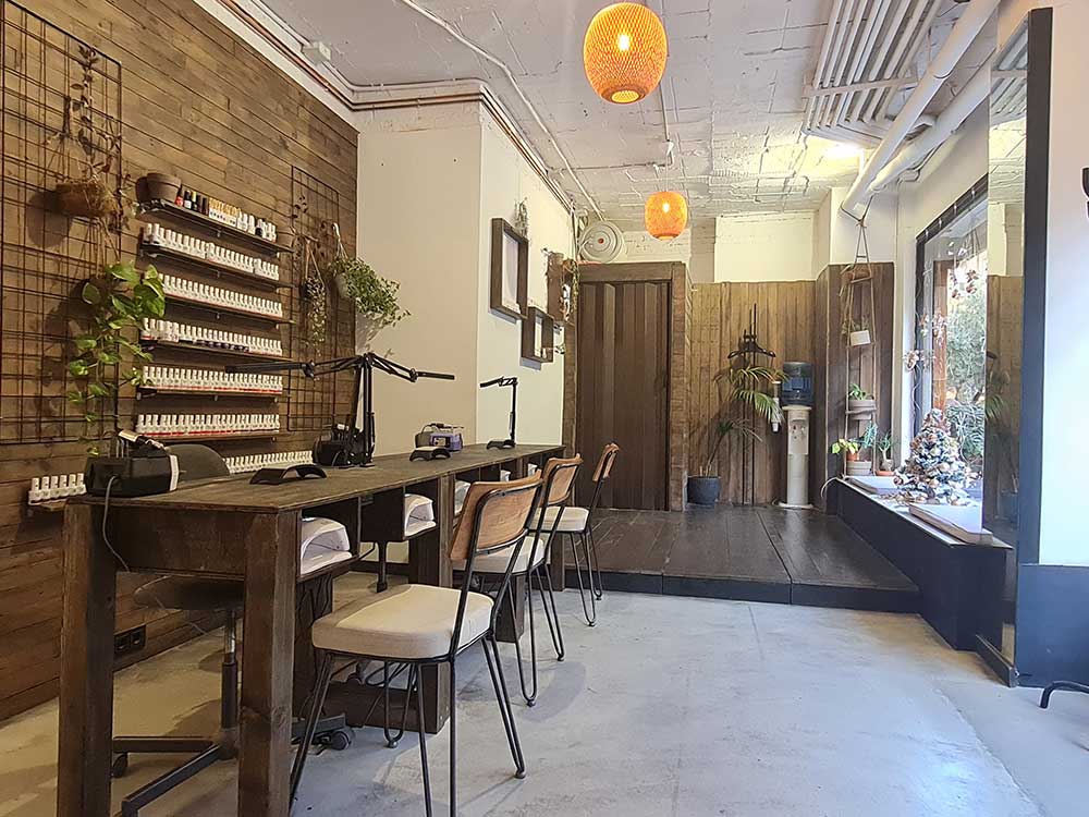 Coco Nails interior de local